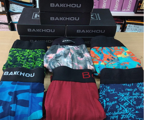 Promo Pack X 6 Boxer Bakhou Liquidacion Oferta Dia Del Padre