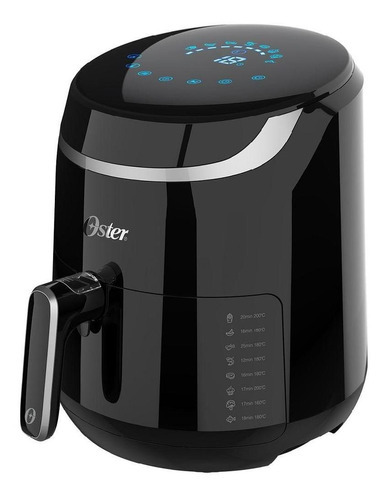 Fritadeira Black Digital Fryer 3,2l Oster Com Painel Touch 220v