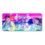 Mousepad Xxl 80x30cm Cod.484 Anime Retro Wave