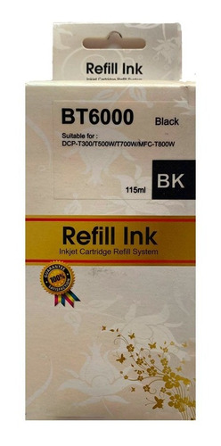 Tinta Compatible Brother Bt6000 Negro T310 T510 T520