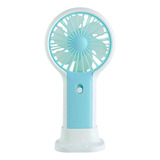 Mini Ventilador Personal Recargable Con Soporte Para Celular