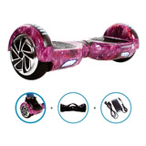 Hoverboard Skate Elétrico 6,5 Aurora Lilás Barato Bluetooth