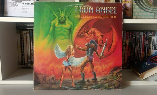 Lp Iron Angel - Hellish Crossfire (1985/87) Speed Metal