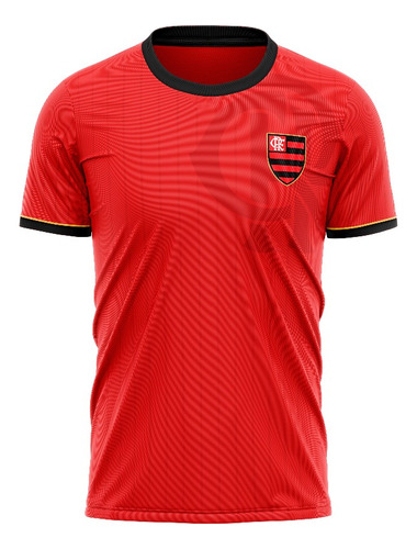 Camisa Flamengo Símbolo Oficial Personalizada Nome E Número 