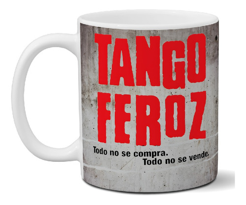 Taza De Cerámica Vintage Tango Feroz Exclusiva Art Tf 78