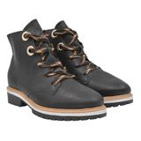 Borcego Ecocuero Negro Cordones Vizzano-beirario