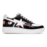 Zapatillas A Bathing Ape Bape Sta Low Shark Black