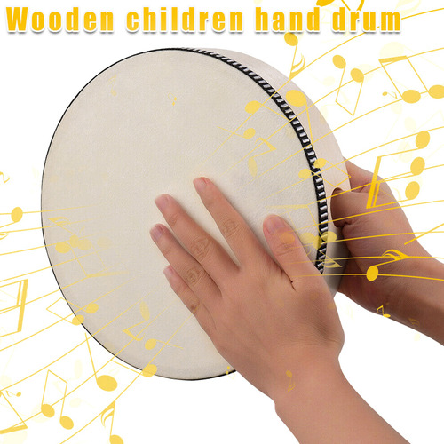 Instrumentos Musicales Para Niños Tambor De Mano De Madera