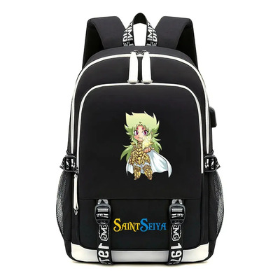 Mochila Q Caballeros Del Zodiaco Para Estudiantes Y G