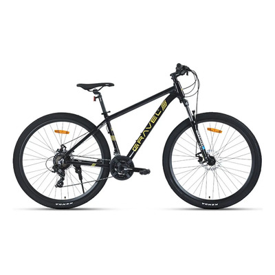 Gravel Bicicleta De Montaña Everest Mtb R26 21v Shimano Color Negro Tamaño del cuadro M | Meses sin interés