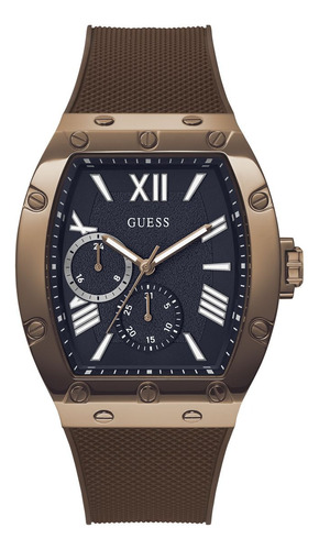 Reloj Guess Hombre Falcon Gw0568g1 Color Café