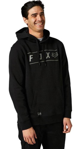 Poleron Lifestyle Pinnacle Pullover Negro Fox