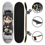 Skate Semi Profissional Feminino Completo Pronto Pra Andar