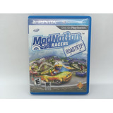 Jogo Modnation Racers Road Trip Psvita Original Mídia Física