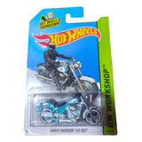 Harley-davidson Fat Boy Hot Wheels Hw Workshops