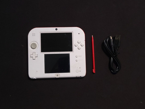 Nintendo 2ds Blanco + Rojo