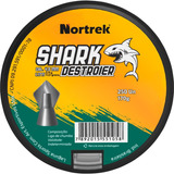 Chumbinho Shark 4,5mm C/250 Un Tipo Bolt Destruição