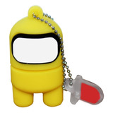 Pendrive Among Us Amarillo 32gb Unidad Flash Usb