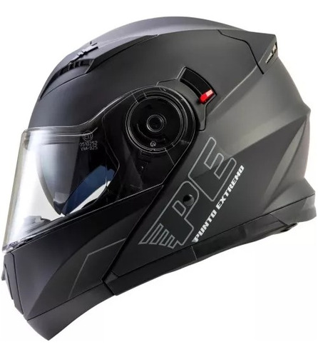 Casco Rebatible Punto Extremo Xr 650 Doble Visor Solomoto