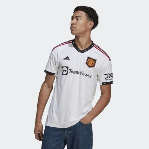 Camisa 2 Manchester United 2022 2023 - Branco adidas H13880