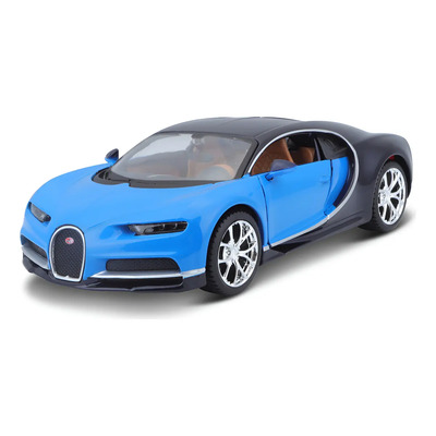 Bugatti Chiron Maisto Special Edition A Escala 1:24 Azul Y Negro | Envío gratis