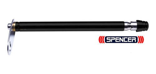 Antena Corta Pipa Retrovisor Spencer Prata M8