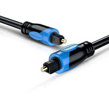 Cable Toslink De Audio Optico Digital Bluerigger, 35 Pies