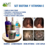 Set Capilar Anticaida - Biotina Y Vitamina E - Shampoo