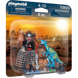 Playmobil Duopack Velociraptor Y Saqueador 70693
