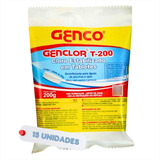 Kit 15 Pastilha Tablete T-200 Genco 200g 