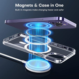 Tauri 5 En 1 Magnetic Case Para iPhone 14 Pro Military Great