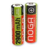 Pilas Recargables Aa 2900 Mah En Blister X2 - Noga