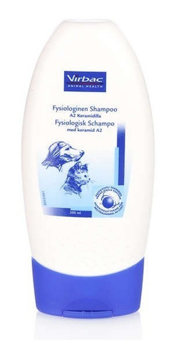 Shampoo Fisio Anti-olor Con Ceramidas A2, Perro/gato, Virbac