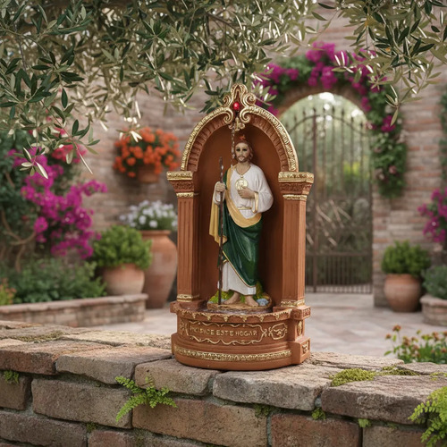 Capilla Con Pila Para Agua Bendita