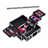 Frenessa Makeup Train Case Estuche De Cosméticos Portátil