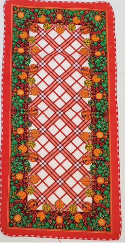 Camino De Mesa Rectangular Navideño 0,75*0,35