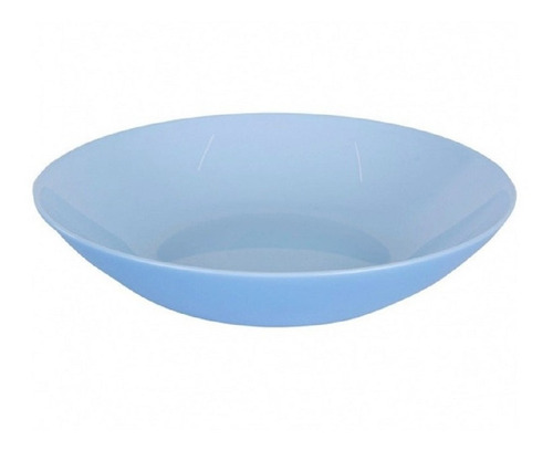 Plato Hondo 20 Cm Diwalli Luminarc Blue Templado