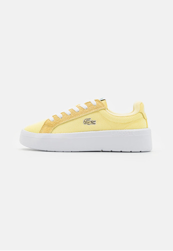 Tenis Lacoste Carnaby Plat Amarillo Textil R