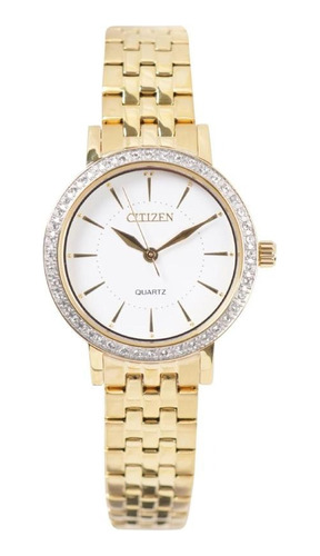 Reloj De Mujer Citizen Gold Swarovski 30% Off + Regalo !!!
