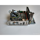 Kit Placa Mãe Ecs +core 2quad 2.66ghz+4 Gigas De Ram Usado