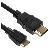 Cable Hdmi Koopao Hdmi Mini 3 Pies Alta Velocidad -negro