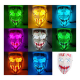 10uds Máscara Hallowen Led Kiss Me Sangre Venta Al Por Mayor