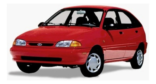 Manguera Radiador Inferior  Ford Festiva - Turpial Foto 6