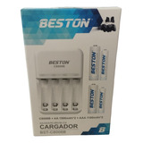 Kit Baterías Pilas Aa Recargables Alcalinas Cargador 1500mah