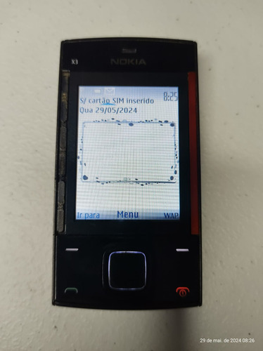 Celular Nokia X3 Original Com Radio Antigo De Chip