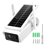 Cámara De Seguridad Wifi 1080p Ip66 Con Panel Solar