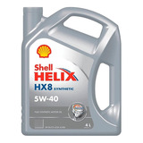 Lubricante Shell Helix Hx8 5w40 Sintetico 4l