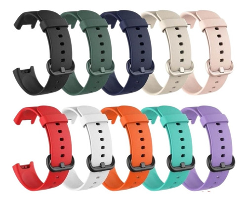 Manillas Pulsera Repuesto Silicona Para Xiaomi Mi Watch Lite