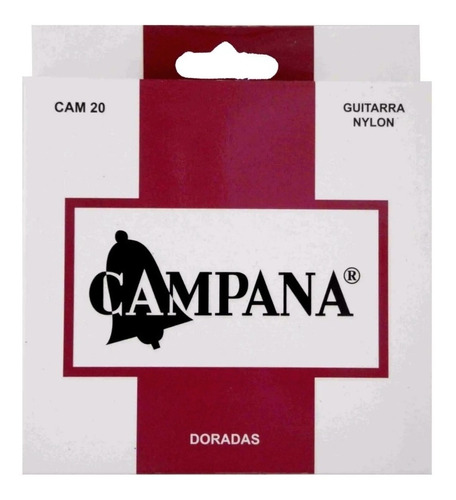 Encordado Guitarra Criolla Campana Cam 20 Tensión Normal