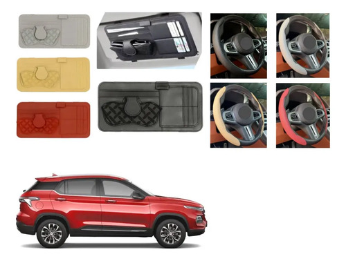 Cubre Volante Nappa + Visera Chevrolet Groove 2023 A 2026